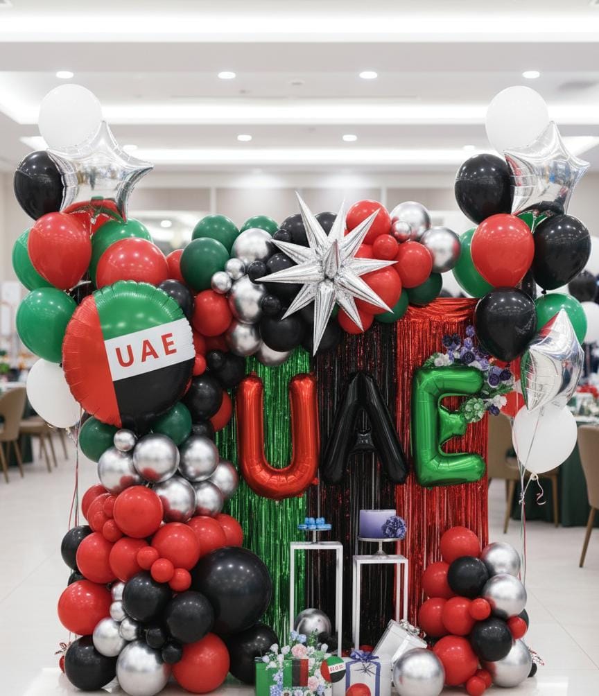 AKDC UAE Balloon Mega Pack – 57 - Piece Mixed Design Set for National Day Celebration Decoration - Al Kabayel Discount CentreAKDC UAE Balloon Mega Pack – 57 - Piece Mixed Design Set for National Day Celebration DecorationHome Décor AccentsAKDCAl Kabayel Discount Centre
