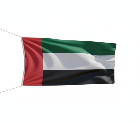 AKDC UAE National Flag – 1.5×5 Meter Large Outdoor Flag for Buildings, Events & Parades - Al Kabayel Discount CentreAKDC UAE National Flag – 1.5×5 Meter Large Outdoor Flag for Buildings, Events & ParadesHome Décor AccentsAKDCAl Kabayel Discount Centre