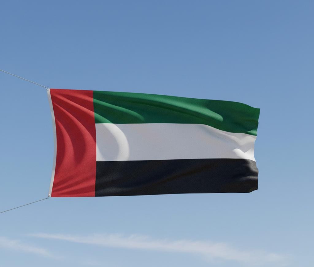 AKDC UAE National Flag – 1.5×5 Meter Large Outdoor Flag for Buildings, Events & Parades - Al Kabayel Discount CentreAKDC UAE National Flag – 1.5×5 Meter Large Outdoor Flag for Buildings, Events & ParadesHome Décor AccentsAKDCAl Kabayel Discount Centre