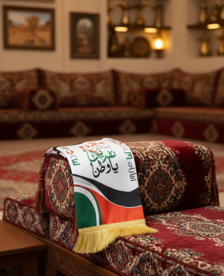 AKDC UAE Scarf – Soft Fabric National Day Scarf for Patriotic Wear & Celebration Accessories - Al Kabayel Discount CentreAKDC UAE Scarf – Soft Fabric National Day Scarf for Patriotic Wear & Celebration AccessoriesHome Décor AccentsAKDCAl Kabayel Discount Centre