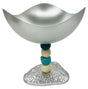AKDC Wave Metal Footed Candy Bowl 19.5cm*19.5cm*21, Silver - Al Kabayel Discount CentreAKDC Wave Metal Footed Candy Bowl 19.5cm*19.5cm*21, SilverBowlsAKDCAl Kabayel Discount Centre