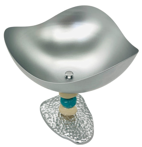 AKDC Wave Metal Footed Candy Bowl 19.5cm*19.5cm*21, Silver - Al Kabayel Discount CentreAKDC Wave Metal Footed Candy Bowl 19.5cm*19.5cm*21, SilverBowlsAKDCAl Kabayel Discount Centre
