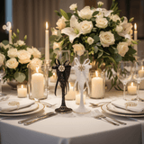 AKDC Wedding Bride & Groom Champagne Flute Glass Set of 2 – Black & White Design - Al Kabayel Discount CentreAKDC Wedding Bride & Groom Champagne Flute Glass Set of 2 – Black & White DesignWine GlassesAKDCAl Kabayel Discount Centre