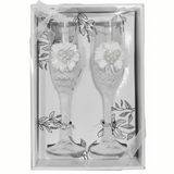 AKDC Wedding Bride & Groom Champagne Flute Glass Set of 2 – Elegant White Design - Al Kabayel Discount CentreAKDC Wedding Bride & Groom Champagne Flute Glass Set of 2 – Elegant White DesignWine GlassesAKDCAl Kabayel Discount Centre