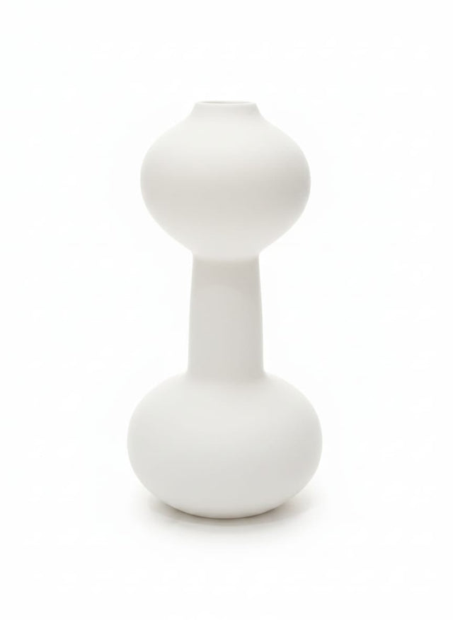 AKDC White Hard Plastic Vase – 30 cm Lightweight Modern Decorative Vase - Al Kabayel Discount CentreAKDC White Hard Plastic Vase – 30 cm Lightweight Modern Decorative VaseFlower/Plant PotsAKDCAl Kabayel Discount Centre