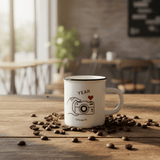 AKDC White Porcelain Coffee Mug with Stylish Camera Print Design for Gifting & Daily Use – 80ml - Al Kabayel Discount CentreAKDC White Porcelain Coffee Mug with Stylish Camera Print Design for Gifting & Daily Use – 80mlMugsAKDCAl Kabayel Discount Centre