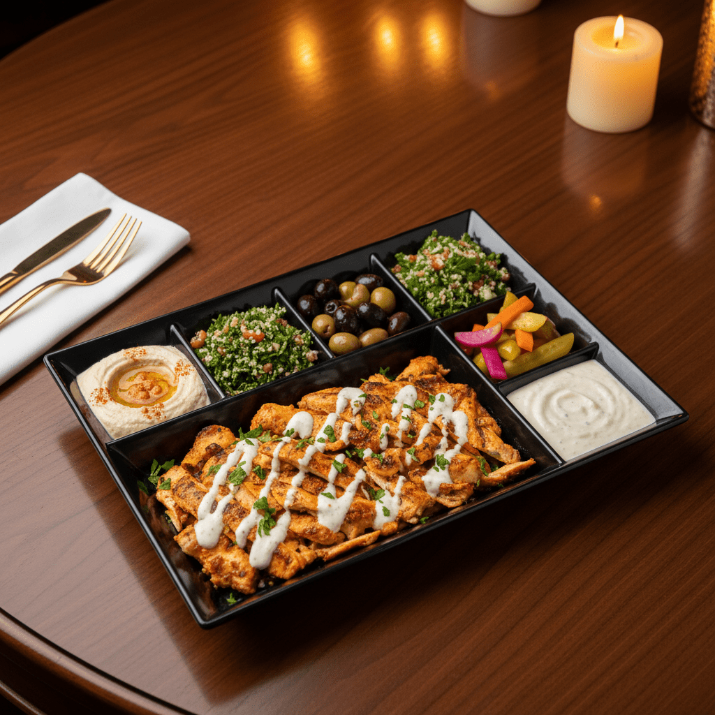 AKDC White Rectangular Melamine 6 Portion Serving Plate 33 × 26 cm Premium Section Plate for Food Serving in Hotels and Homes - Al Kabayel Discount CentreAKDC White Rectangular Melamine 6 Portion Serving Plate 33 × 26 cm Premium Section Plate for Food Serving in Hotels and HomesPlatesAKDCAl Kabayel Discount Centre