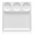 AKDC White Square Melamine 4 Portion Serving Plate 30 cm Multi Section Dining Plate for Home Kitchen and Restaurant Use - Al Kabayel Discount CentreAKDC White Square Melamine 4 Portion Serving Plate 30 cm Multi Section Dining Plate for Home Kitchen and Restaurant UsePlatesAKDCAl Kabayel Discount Centre