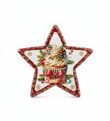 AKDC White Star - Shaped Ceramic Christmas Coaster 10 cm – Cupcake Design Festive Tableware - Al Kabayel Discount CentreAKDC White Star - Shaped Ceramic Christmas Coaster 10 cm – Cupcake Design Festive TablewareHome Décor AccentsAKDCAl Kabayel Discount Centre