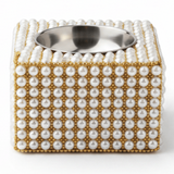AKDC White Wooden Handcrafted Pearl Beaded Ashtray, Elegant Square Decorative Design (10×10 cm) - Al Kabayel Discount CentreAKDC White Wooden Handcrafted Pearl Beaded Ashtray, Elegant Square Decorative Design (10×10 cm)Organizers & AccessoriesAKDCAl Kabayel Discount Centre