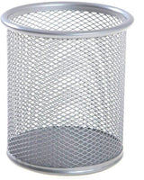 AKDC Wire Mesh Pen Holder, Size (9X9.8Cm), Round Shape - Color Silver - Fsph101Bk - Al Kabayel Discount CentreAKDC Wire Mesh Pen Holder, Size (9X9.8Cm), Round Shape - Color Silver - Fsph101BkDesk Accessories & OrganizerAKDCAl Kabayel Discount Centre