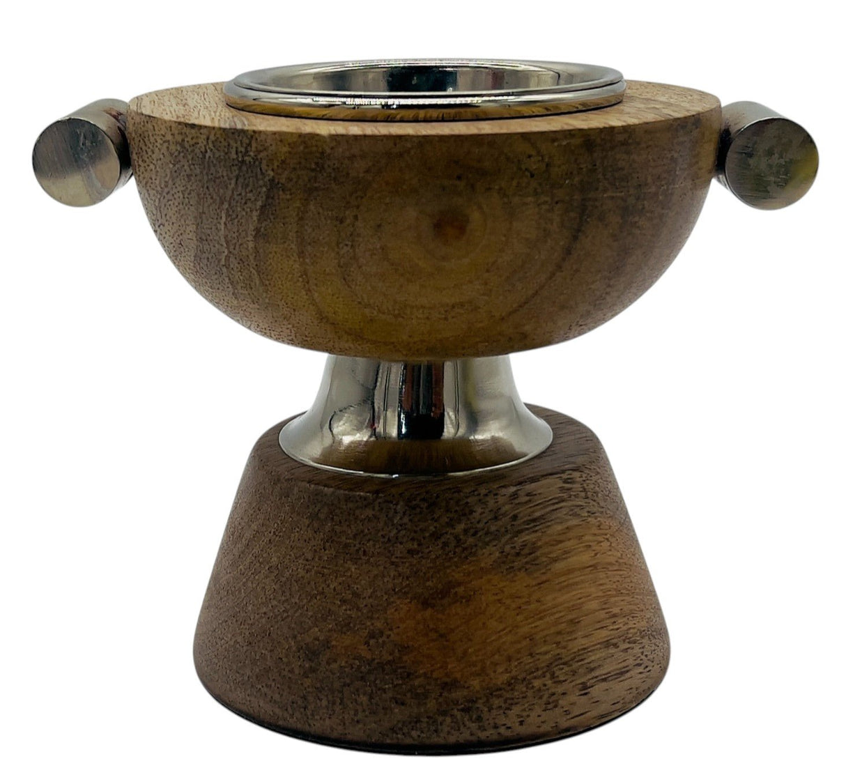 AKDC Wooden and Metal Incense Burner 10cm*10cm, Silver, BD32095S - Al Kabayel Discount CentreAKDC Wooden and Metal Incense Burner 10cm*10cm, Silver, BD32095SHome Décor AccentsAKDCAl Kabayel Discount Centre