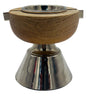 AKDC Wooden and Metal Incense Burner 10cm*10cm, Silver, BD32105S - Al Kabayel Discount CentreAKDC Wooden and Metal Incense Burner 10cm*10cm, Silver, BD32105SHome Décor AccentsAKDCAl Kabayel Discount Centre