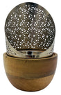 AKDC Wooden and Metal Incense Burner 13cm*22cm, Silver, BD32091 - Al Kabayel Discount CentreAKDC Wooden and Metal Incense Burner 13cm*22cm, Silver, BD32091Home Décor AccentsAKDCAl Kabayel Discount Centre