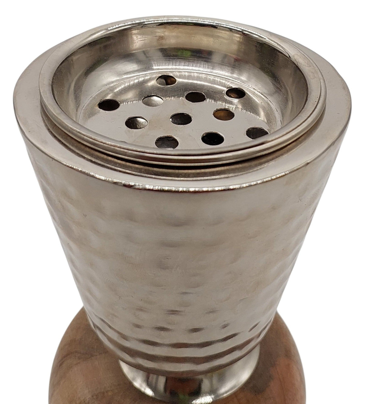 AKDC Wooden and Metal Incense Burner 9cm*18cm, Silver/Wood, BD32104 - Al Kabayel Discount CentreAKDC Wooden and Metal Incense Burner 9cm*18cm, Silver/Wood, BD32104Home Décor AccentsAKDCAl Kabayel Discount Centre