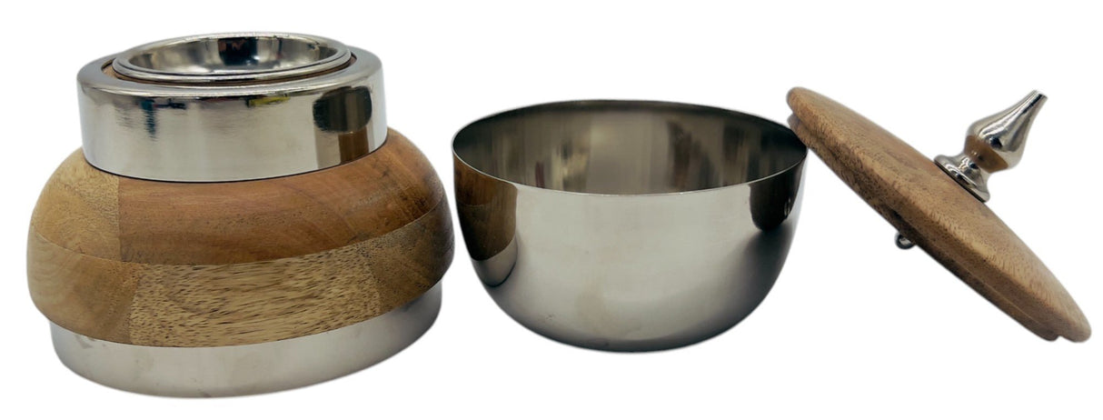 AKDC Wooden and Metal Incense Burner Set with Tray 30cm*16cm*11cm - Al Kabayel Discount CentreAKDC Wooden and Metal Incense Burner Set with Tray 30cm*16cm*11cmHome Décor AccentsAKDCAl Kabayel Discount Centre