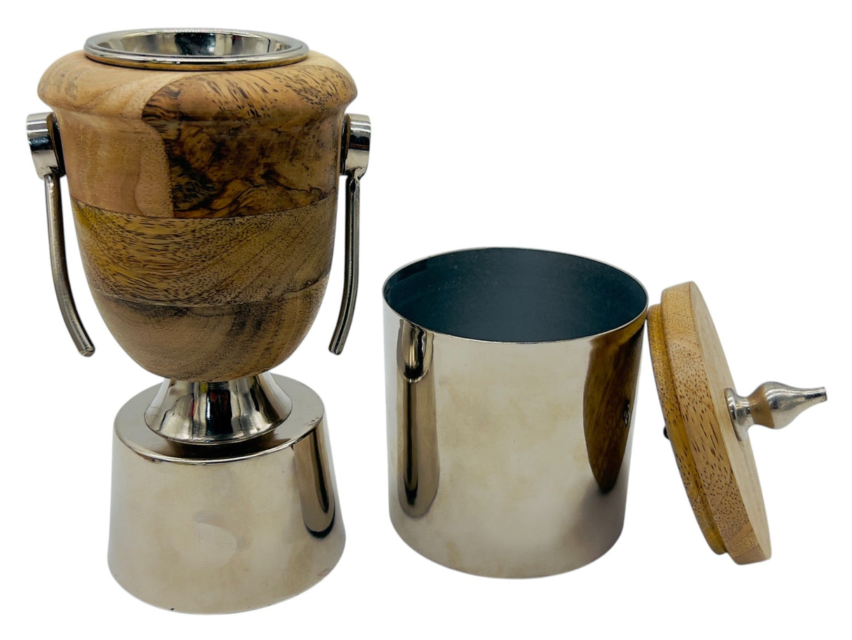 AKDC Wooden and Metal Incense Burner Set with Tray 39cm*15cm*18.5cm, BD32118 - Al Kabayel Discount CentreAKDC Wooden and Metal Incense Burner Set with Tray 39cm*15cm*18.5cm, BD32118Home Décor AccentsAKDCAl Kabayel Discount Centre