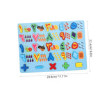 AKDC Wooden Arabic Numeric Puzzle Set, Multicolor - Al Kabayel Discount CentreAKDC Wooden Arabic Numeric Puzzle Set, MulticolorEducational ToysAKDCAl Kabayel Discount Centre