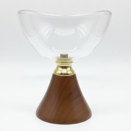 AKDC Wooden Base Glass Fruit Bowl with Stand – Premium Serving Bowl for Fruits & Decorative Use – 18x16 cm - Al Kabayel Discount CentreAKDC Wooden Base Glass Fruit Bowl with Stand – Premium Serving Bowl for Fruits & Decorative Use – 18x16 cmBowlsAKDCAl Kabayel Discount Centre