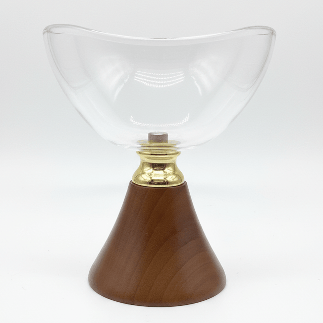 AKDC Wooden Base Glass Fruit Bowl with Stand – Premium Serving Bowl for Fruits & Decorative Use – 18x16 cm - Al Kabayel Discount CentreAKDC Wooden Base Glass Fruit Bowl with Stand – Premium Serving Bowl for Fruits & Decorative Use – 18x16 cmBowlsAKDCAl Kabayel Discount Centre