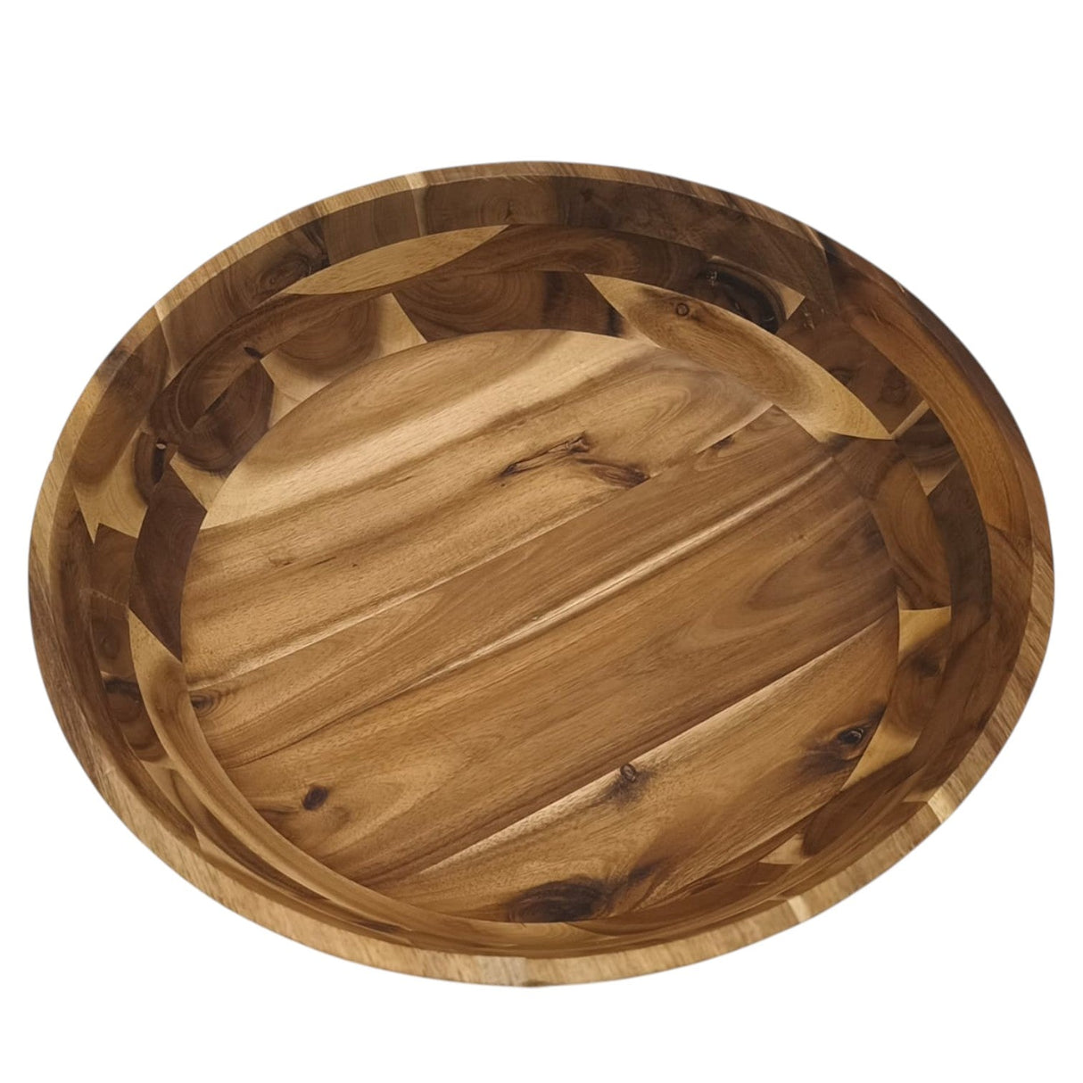AKDC Wooden Big Bowl Natural Food Service Wooden Bowl For Rice Fruits Nuts Container Kids Unbreakable Dinnerware - 40cmX10cm - Al Kabayel Discount CentreAKDC Wooden Big Bowl Natural Food Service Wooden Bowl For Rice Fruits Nuts Container Kids Unbreakable Dinnerware - 40cmX10cmBowlsAKDCAl Kabayel Discount Centre