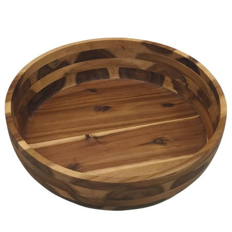AKDC Wooden Bowl Natural Food Service Wooden Bowl For Rice Fruits Nuts Container Dinnerware - 35cmX10cm - Al Kabayel Discount CentreAKDC Wooden Bowl Natural Food Service Wooden Bowl For Rice Fruits Nuts Container Dinnerware - 35cmX10cmBowlsAKDCAl Kabayel Discount Centre