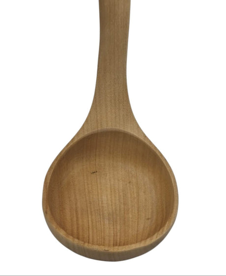AKDC Wooden Ladle, Wooden Spoons, Wood Soup Spoon Serving Spoon with Comfortable Long Handle and Grain for Cooking, Serving and Stirring - 30cmX9cm - Al Kabayel Discount CentreAKDC Wooden Ladle, Wooden Spoons, Wood Soup Spoon Serving Spoon with Comfortable Long Handle and Grain for Cooking, Serving and Stirring - 30cmX9cmCookware AccessoriesAKDCAl Kabayel Discount Centre