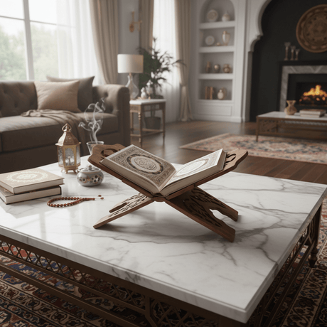 Lifestyle product shot in home setting