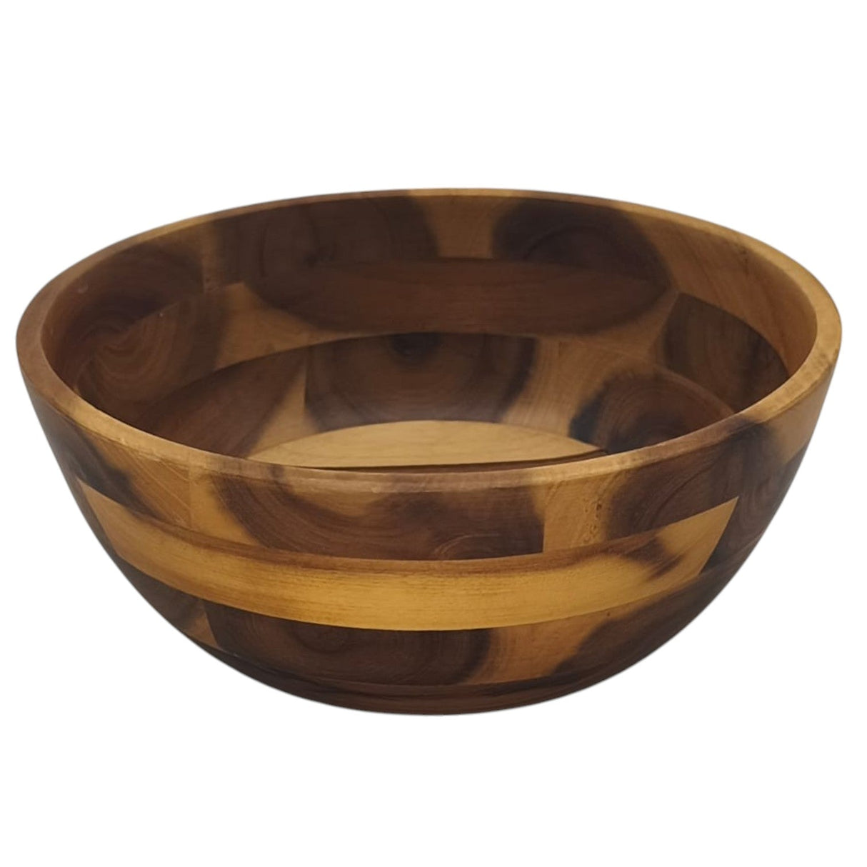AKDC Wooden Salad Bowl Wooden Serving Bowl Round Soup Bowl for Fruits Salads Pasta Snack Decoration - 20cmX8cm - Al Kabayel Discount CentreAKDC Wooden Salad Bowl Wooden Serving Bowl Round Soup Bowl for Fruits Salads Pasta Snack Decoration - 20cmX8cmBowlsAKDCAl Kabayel Discount Centre