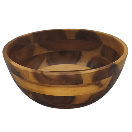 AKDC Wooden Salad Bowl Wooden Serving Bowl Round Soup Bowl for Fruits Salads Pasta Snack Decoration - 20cmX8cm - Al Kabayel Discount CentreAKDC Wooden Salad Bowl Wooden Serving Bowl Round Soup Bowl for Fruits Salads Pasta Snack Decoration - 20cmX8cmBowlsAKDCAl Kabayel Discount Centre
