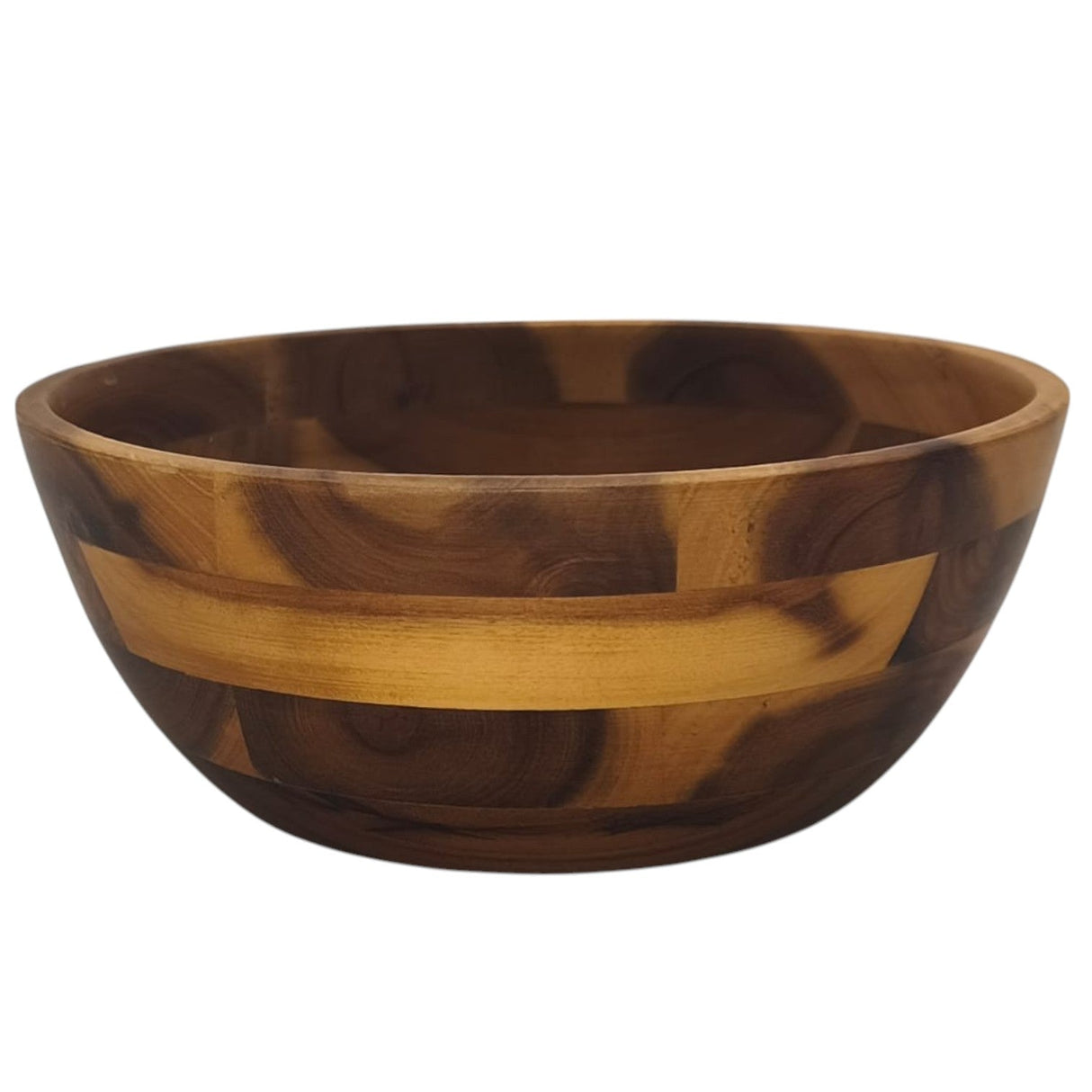 AKDC Wooden Salad Bowl Wooden Serving Bowl Round Soup Bowl for Fruits Salads Pasta Snack Decoration - 20cmX8cm - Al Kabayel Discount CentreAKDC Wooden Salad Bowl Wooden Serving Bowl Round Soup Bowl for Fruits Salads Pasta Snack Decoration - 20cmX8cmBowlsAKDCAl Kabayel Discount Centre