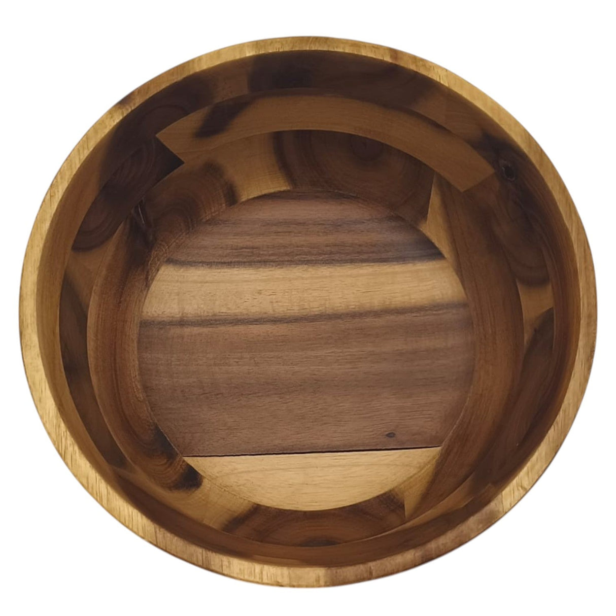 AKDC Wooden Salad Bowl Wooden Serving Bowl Round Soup Bowl for Fruits Salads Pasta Snack Decoration - 20cmX8cm - Al Kabayel Discount CentreAKDC Wooden Salad Bowl Wooden Serving Bowl Round Soup Bowl for Fruits Salads Pasta Snack Decoration - 20cmX8cmBowlsAKDCAl Kabayel Discount Centre