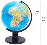 AKDC World Globe Educational Political Map Swivel Rotating Desk Top Globe - Geography Learning Home School Office Decoration - Diameter 25Cm - Al Kabayel Discount CentreAKDC World Globe Educational Political Map Swivel Rotating Desk Top Globe - Geography Learning Home School Office Decoration - Diameter 25CmEducational ToysAKDCAl Kabayel Discount Centre