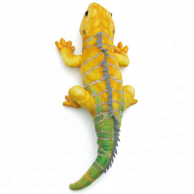 AKDC Yellow & Green Lizard Plush Toy 48cm Large Soft Stuffed Animal Reptile Toy Gift for Kids - Al Kabayel Discount CentreAKDC Yellow & Green Lizard Plush Toy 48cm Large Soft Stuffed Animal Reptile Toy Gift for KidsToysAKDCAl Kabayel Discount Centre