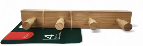 Al Kabayel Bamboo Door Hanger â€“ 4 Hooks,28Cm - Al Kabayel Discount CentreAl Kabayel Bamboo Door Hanger â€“ 4 Hooks,28CmOrganizers & AccessoriesAKDCAl Kabayel Discount Centre