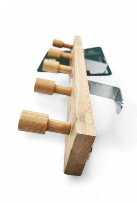Al Kabayel Bamboo Over Door Hanger â€“ 5 Hooks,34Cm - Al Kabayel Discount CentreAl Kabayel Bamboo Over Door Hanger â€“ 5 Hooks,34CmOrganizers & AccessoriesAKDCAl Kabayel Discount Centre