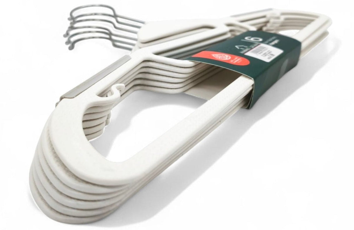 Al Kabayel Plastic Hangers â€“ 6 - Pack - Al Kabayel Discount CentreAl Kabayel Plastic Hangers â€“ 6 - PackOrganizers & AccessoriesAKDCAl Kabayel Discount Centre
