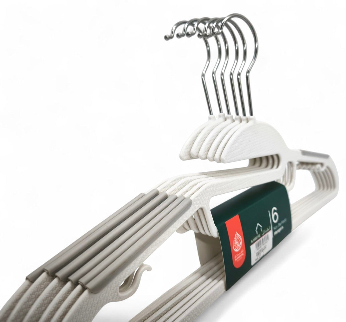 Al Kabayel Plastic Hangers â€“ 6 - Pack - Al Kabayel Discount CentreAl Kabayel Plastic Hangers â€“ 6 - PackOrganizers & AccessoriesAKDCAl Kabayel Discount Centre