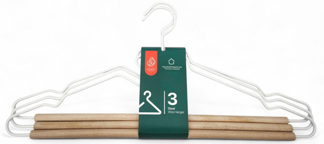 Al Kabayel Steel Wire Hangers â€“ Set of 3 - Al Kabayel Discount CentreAl Kabayel Steel Wire Hangers â€“ Set of 3Organizers & AccessoriesAKDCAl Kabayel Discount Centre