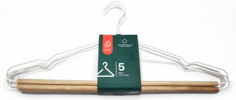 Al Kabayel Steel Wire Hangers â€“ Set of 5 - Al Kabayel Discount CentreAl Kabayel Steel Wire Hangers â€“ Set of 5Organizers & AccessoriesAKDCAl Kabayel Discount Centre