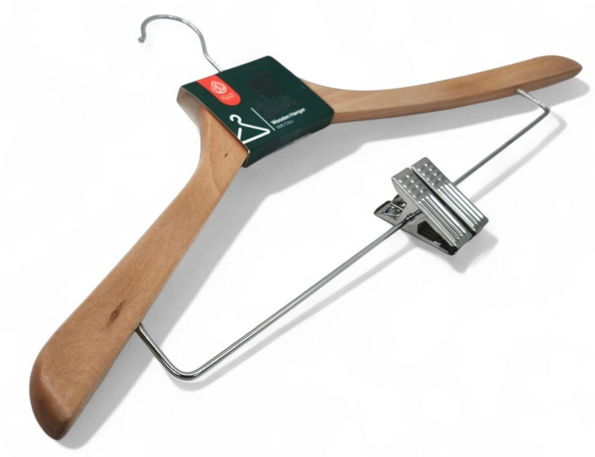 Al Kabayel Wooden Hanger with Clip - Al Kabayel Discount CentreAl Kabayel Wooden Hanger with ClipOrganizers & AccessoriesAKDCAl Kabayel Discount Centre