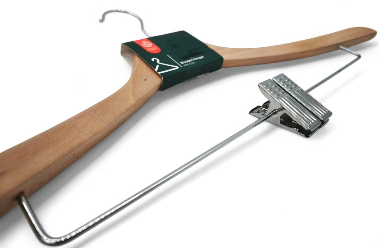 Al Kabayel Wooden Hanger with Clip - Al Kabayel Discount CentreAl Kabayel Wooden Hanger with ClipOrganizers & AccessoriesAKDCAl Kabayel Discount Centre
