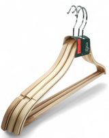Al Kabayel Wooden Hangers â€“ 3 - Pack - Al Kabayel Discount CentreAl Kabayel Wooden Hangers â€“ 3 - PackOrganizers & AccessoriesAKDCAl Kabayel Discount Centre