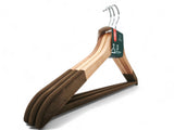 Al Kabayel Wooden Hangers With Velvet Bar â€“ 3 - Pack - Al Kabayel Discount CentreAl Kabayel Wooden Hangers With Velvet Bar â€“ 3 - PackOrganizers & AccessoriesAKDCAl Kabayel Discount Centre