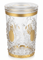 Alhoora Luxury Round Airtight Acrylic Storage Canister – Transparent Body with Elegant Golden Decorative Design, 1000 ml - Al Kabayel Discount CentreAlhoora Luxury Round Airtight Acrylic Storage Canister – Transparent Body with Elegant Golden Decorative Design, 1000 mlJars & Food SaversALHOORAAl Kabayel Discount Centre
