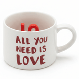 All You Need Is Love White Ceramic Mug — 400ml | Handcrafted Gift Mug with 3D LOVE Sculpture - Al Kabayel Discount CentreAll You Need Is Love White Ceramic Mug — 400ml | Handcrafted Gift Mug with 3D LOVE SculptureMugsAKDCAl Kabayel Discount Centre