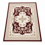 Allora Classic Floral Medallion Carpet | Red & Ivory White | 300×400 cm | Premium Polypropylene | Made in Turkey | Stain-Resistant | Living Room, Majlis & Dining Area Rug - Al Kabayel Discount CentreAllora Classic Floral Medallion Carpet | Red & Ivory White | 300×400 cm | Premium Polypropylene | Made in Turkey | Stain-Resistant | Living Room, Majlis & Dining Area RugDoormatsALLORAAl Kabayel Discount Centre