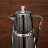 Almarjan 2 Pieces Vacuum Flask Set Black & Transparent 1 Liter And 0.7 Liter - Al Kabayel Discount CentreAlmarjan 2 Pieces Vacuum Flask Set Black & Transparent 1 Liter And 0.7 LiterThermosALMARJANAl Kabayel Discount Centre