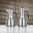 Almarjan 2 Pieces Vacuum Flask Set, Brushed Silver & Dark Wood - Al Kabayel Discount CentreAlmarjan 2 Pieces Vacuum Flask Set, Brushed Silver & Dark WoodThermosALMARJANAl Kabayel Discount Centre