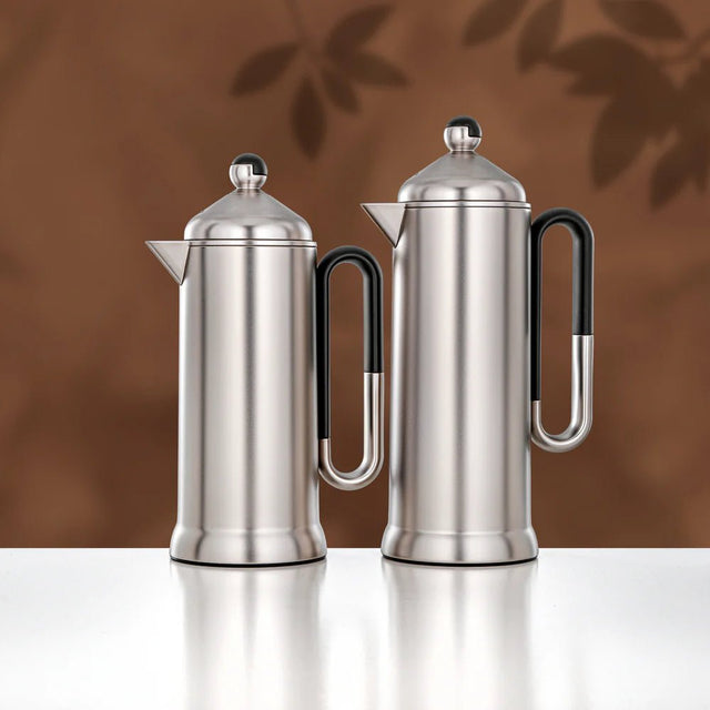Almarjan 2 Pieces Vacuum Flask Set, Matt Nickel & Black - Al Kabayel Discount CentreAlmarjan 2 Pieces Vacuum Flask Set, Matt Nickel & BlackThermosALMARJANAl Kabayel Discount Centre